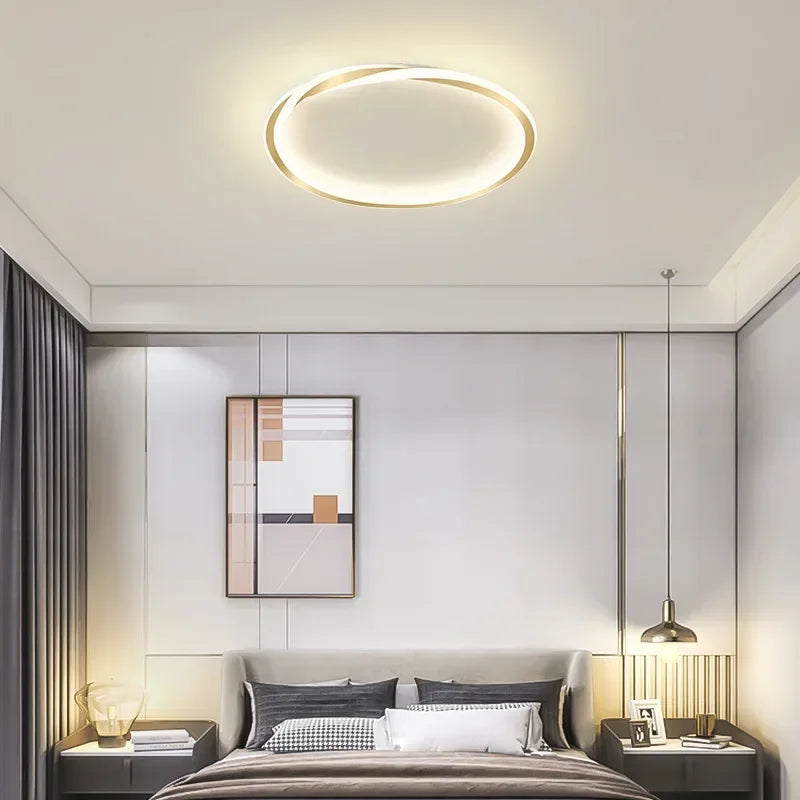 Modern LED Ceiling Lamp for Bedroom Living Dining Room Study Children's Room Chandelier Home Decoration Lighting Fixture Luster