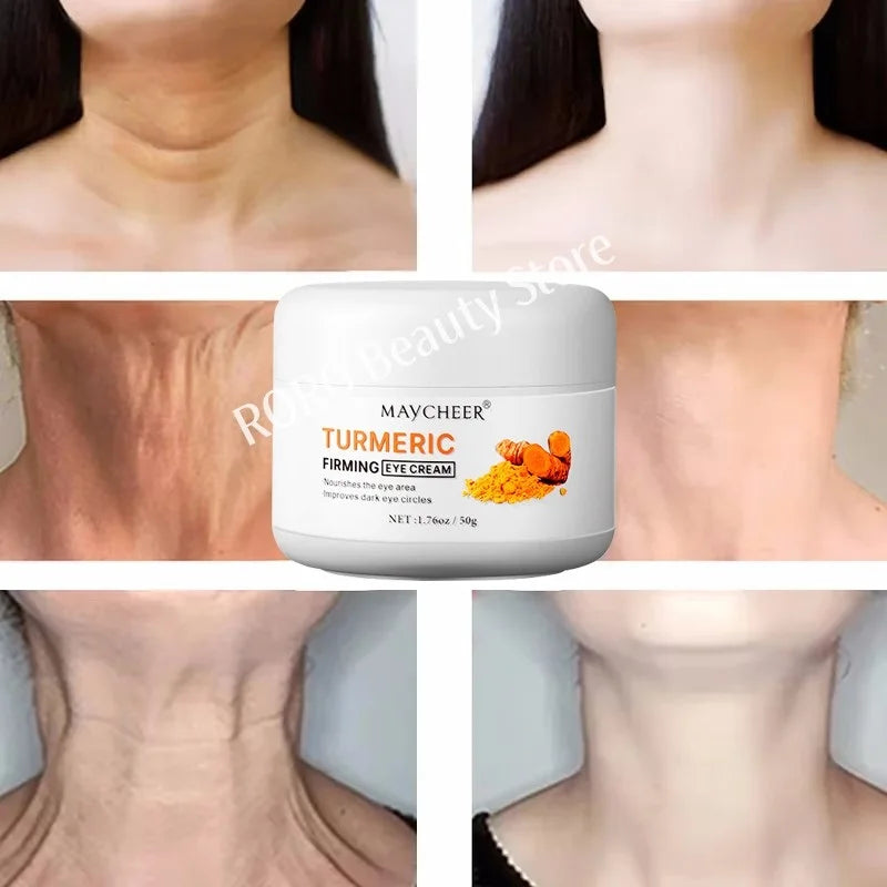 Neck Wrinkle Remover Cream Firming Smooth Skin Anti-Wrinkle Anti-Aging Whitening Moisturizing Nourishing Neck Care Beauty Health
