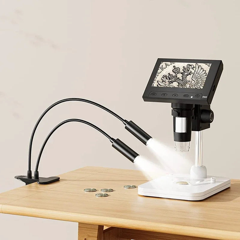 Gooseneck Lamp Microscope LED Light Universal Clamp Light Source Spotlight Cell Phone Electronic Repair Lighting Welding LED