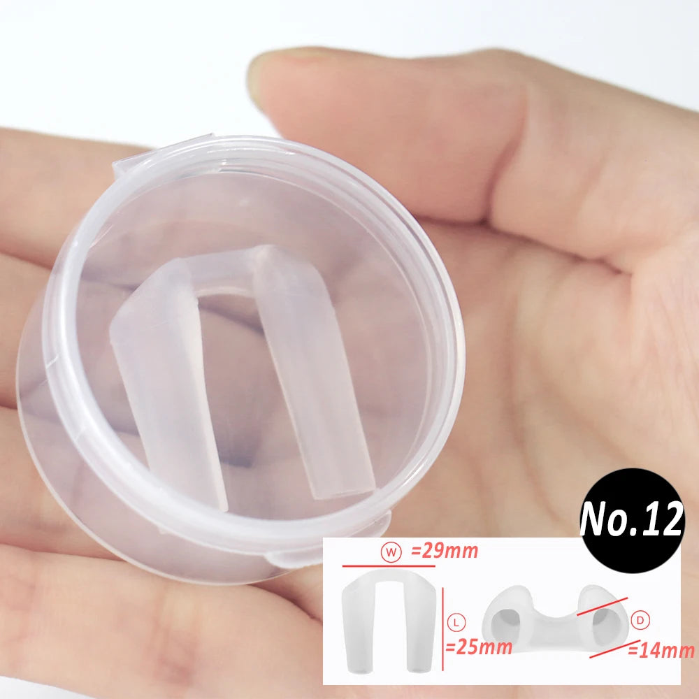 1pc Silicone Nostril Support Rhinoplasty Postoperative Nose Shaping Beauty Noseclip Nose Correction Fixator Adjust