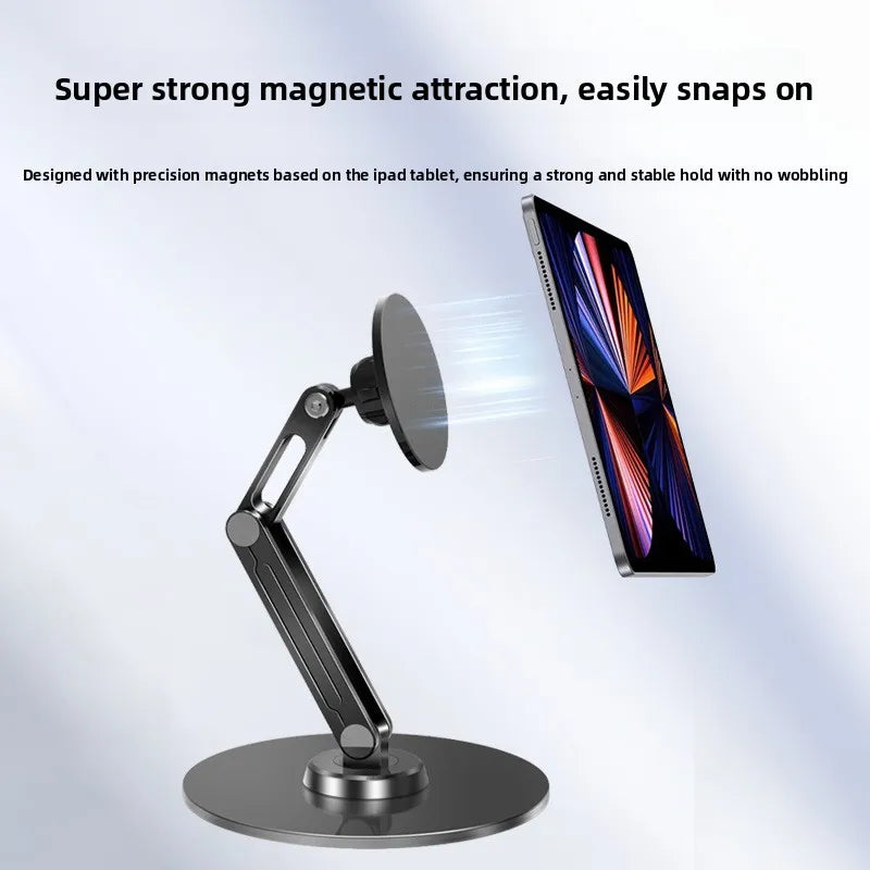 Metal Magnetic Tablet Stand Holder Pad Folddable Tablet Holder Suitable for Mobile Phones and Tablets Mobile Phone Accessories