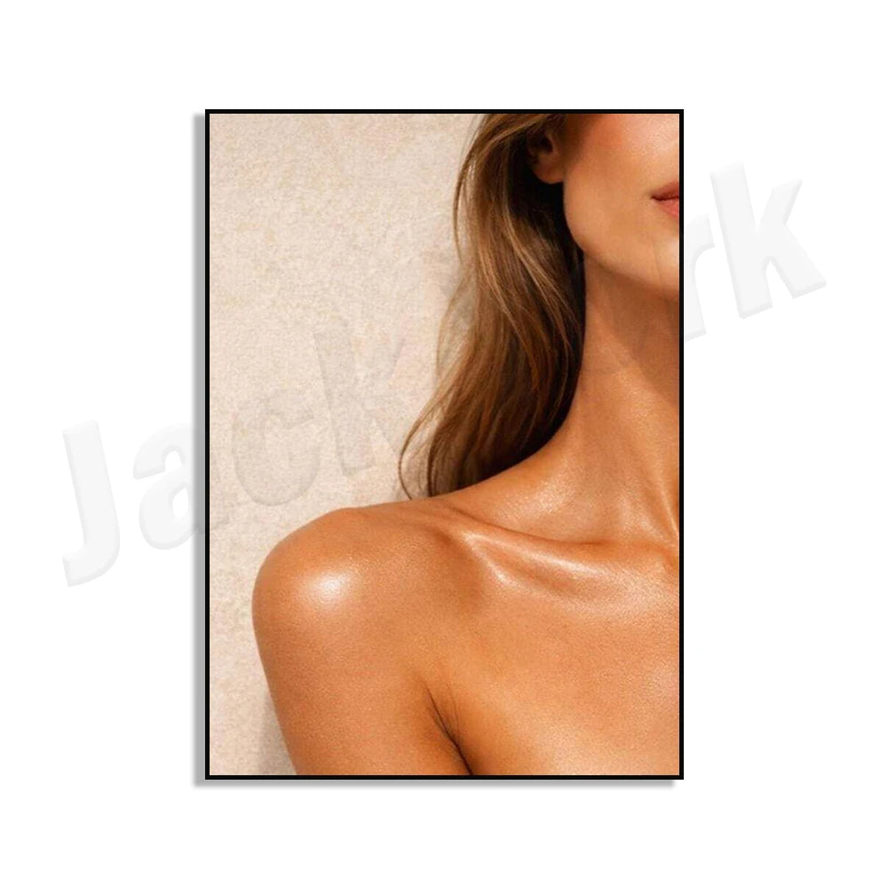 Posters featuring skincare and facial treatments by beauticians, suitable for salons, spas, and beauty studios.