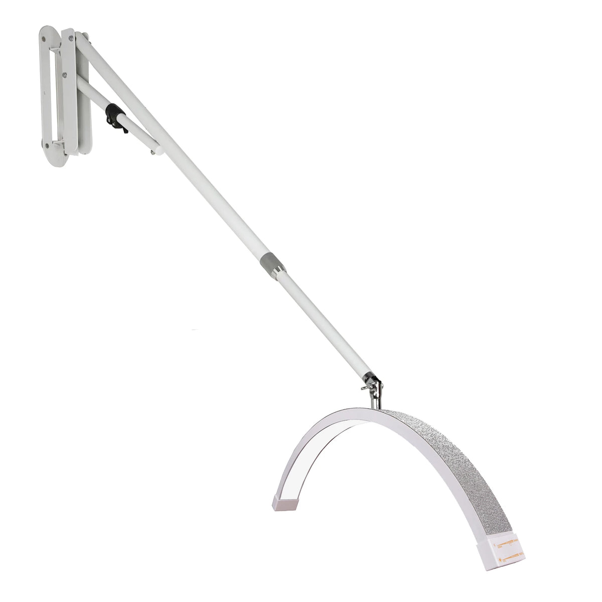 Fosoto 24inch U-shaped Vedio Wall Mounted Half-Moon Light Fill Light With Diamond For Beauty Salon Lashes Barbershop Nail