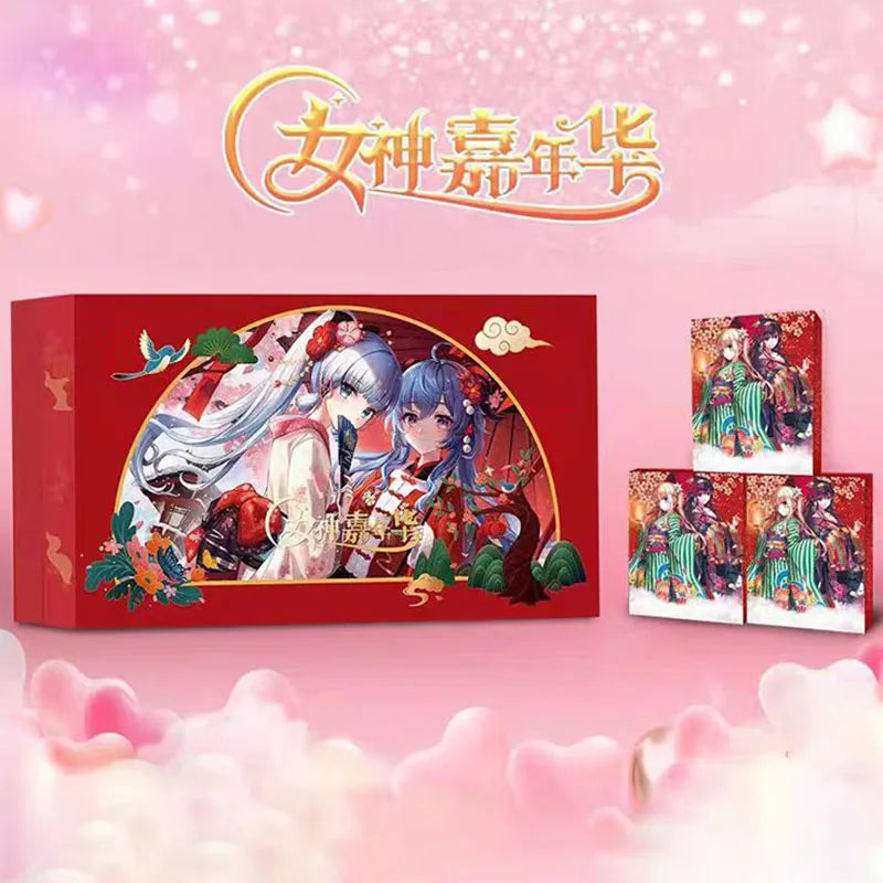 Dream Party Fuka Water Beauty Cool and Exquisite Animation Character Commemorative Pure Desire Style Collection Boys Girls Card