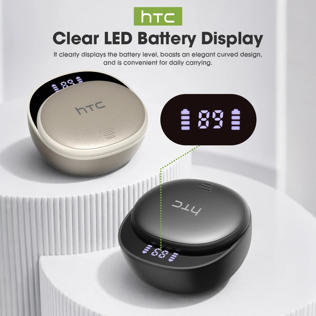 HTC Sleep Earbuds Wireless Block Snoring Noise Reduction Bluetooth Headphones Dolby Lightweight for Side Sleepers Earphones