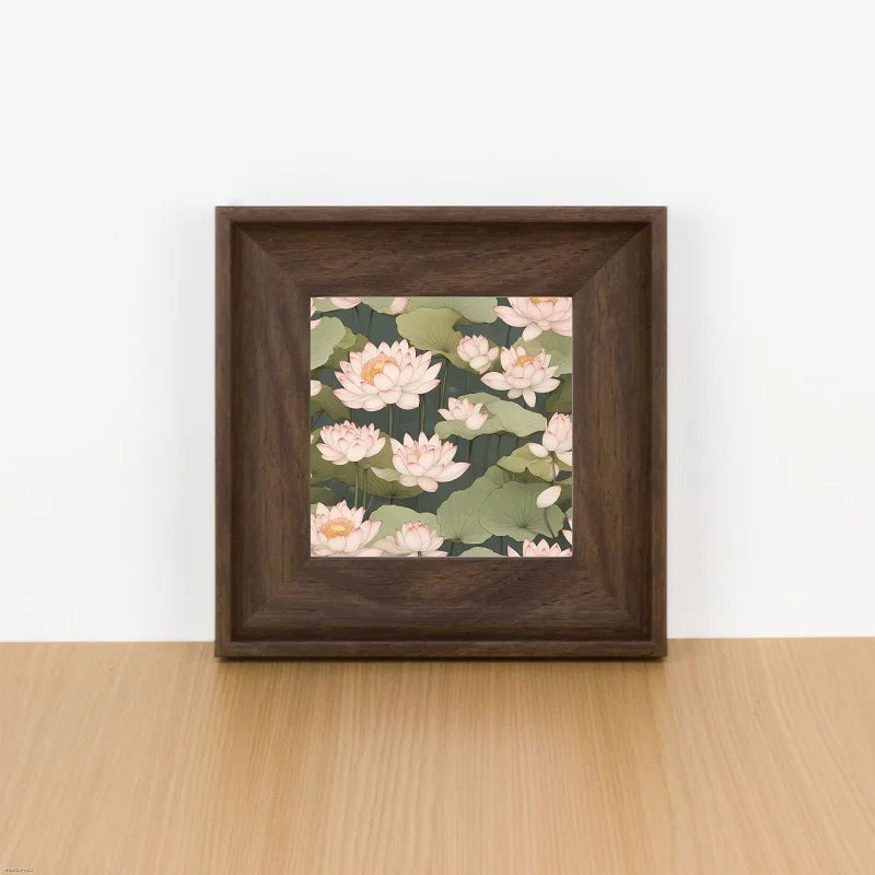 Square Picture Frame 5x5, 6x6, 7x7, 8x8, 10x10 Inches 4cm Wide Border, Versatile Tabletop Wall-Mountable Photo Frames Home Décor