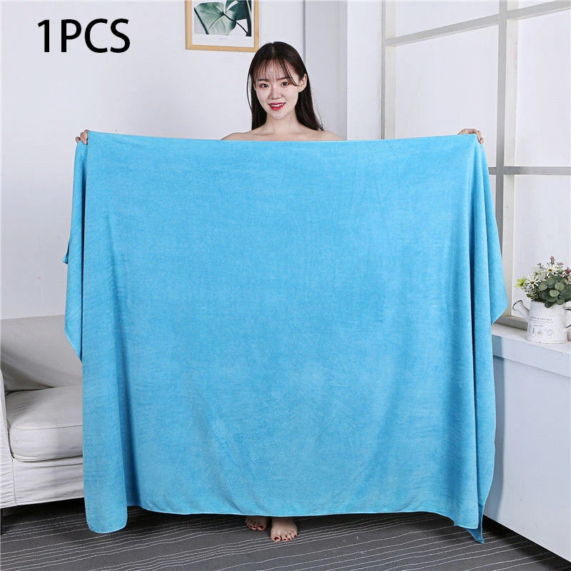 Large Size 180x200cm Thickening Beauty Salons Bath Towels Quick Drying Are Soft Skin Friendly Non Shedding Hotel Massage Towels