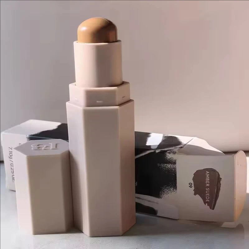 Fenty Beauty Multicolored Lip Gloss Moisturize Plumper Long-acting Lipstick Nude Pink Highlight Powder Contour Stick Makeup Set