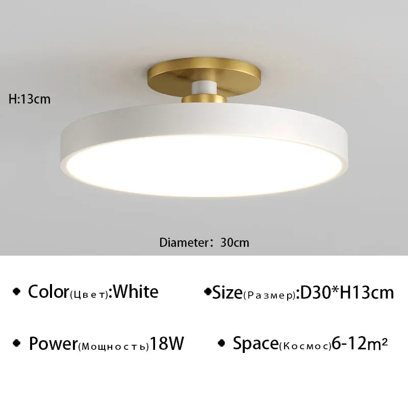 Makaron Modern LED Ceiling Lamp Chandelier For Living Dining Room Bedroom Aisle Loft Home Decor Indoor Lighting Fixture Lustre