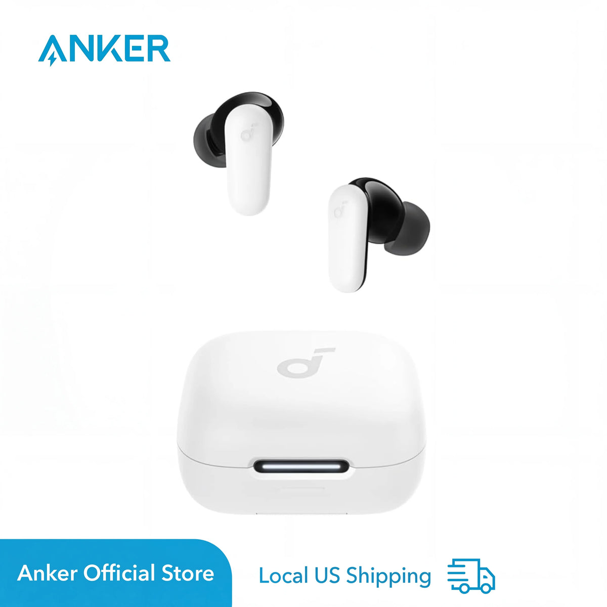Soundcore P30i by Anker-Powerful Bass Noise Cancelling Earbuds (Refurbished)