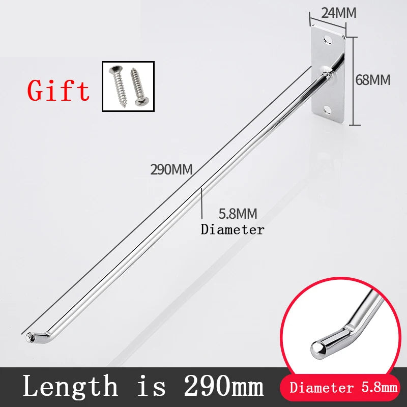 Wall Hook Nail Wall Display Lewelry Hook Mobile Phone Accessories Single Line Hook Steel Hardware Tool Hammer Pliers Wall Mount