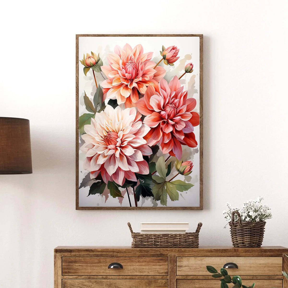 DIY 5D Diamond Painting Restaurant Diamond Embroidery Flowers And Plants Rhinestone Mosaic Cross Stitch Kit Home Décor