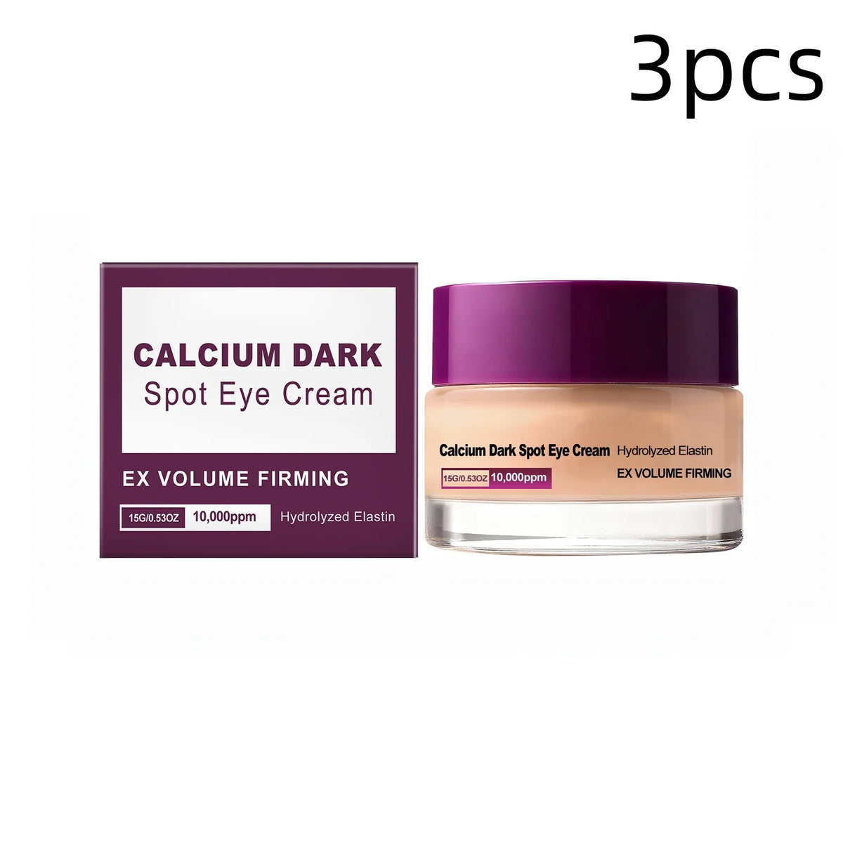 Calcium Dark Spot Eye Cream Lifting Firming Eye Sagging Anti-Puffiness Skin Care Brightening Moisturizing Eye Beauty Cream 15g