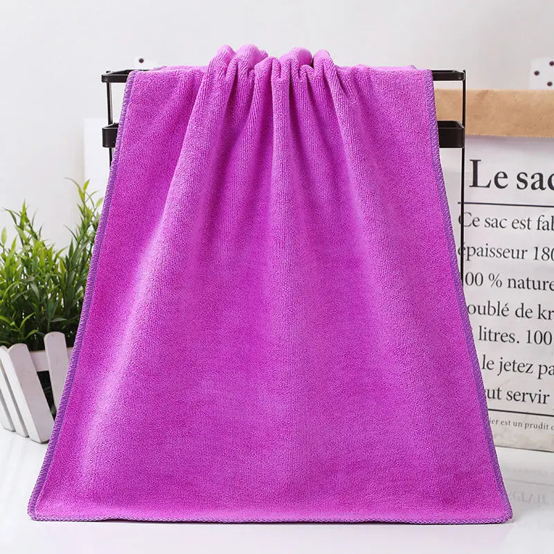 super large Microfiber bath towel,soft, high absorption and quick-drying, sports, Beauty salons and hotels multi-functional use.