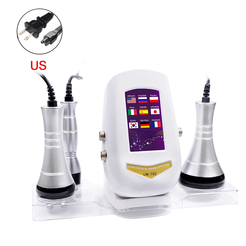 BEEMY  Ultrasonic Cavitation RF Body Slimming Machine Facial Massager Skin Tightening And Lifting Beauty Device for Skin Care