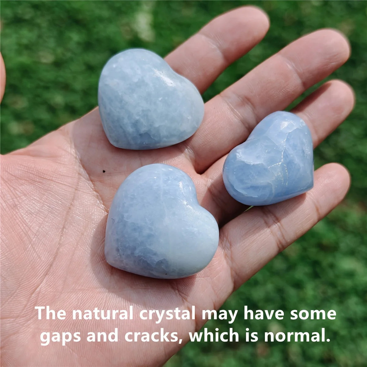 1 Natural Lapis Lazuli Heart - Smooth, polished lattice for meditation, ricochet, and home décor - Ideal special gift