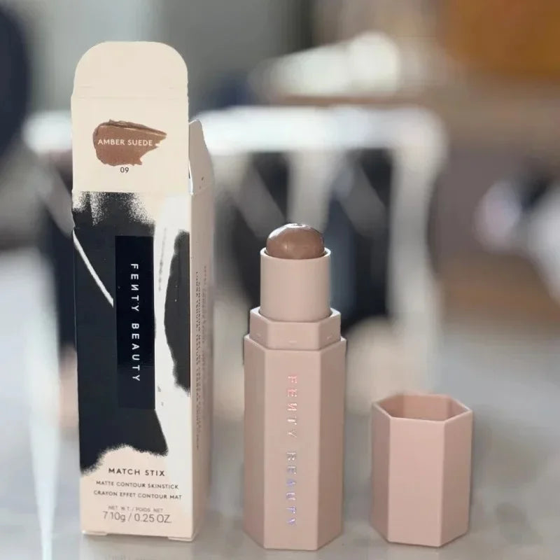 Fashion Fenty Beauty Contour Stick Concealer Facial Matte 3D Diamond Highlight Non Fading Water Gloss Lip Glaze Gloss Cosmetics