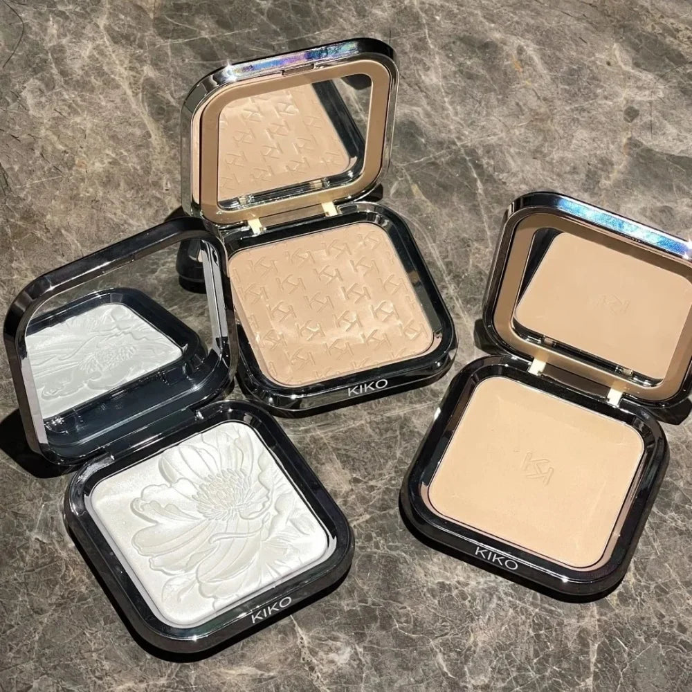 KIKO Milano Long Lasting Oil Control Weightless Wet Dry Powder 3D Hydra Glossy Shine Lip Gloss KIKO Eyeshadow Beauty Makeup Gift