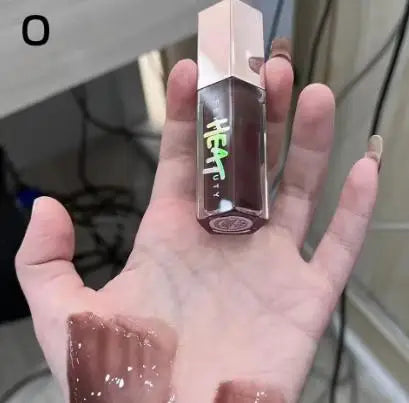Fenty Beauty Multicolored Lip Gloss Moisturize Plumper Long-acting Lipstick Nude Pink Highlight Powder Contour Stick Makeup Set