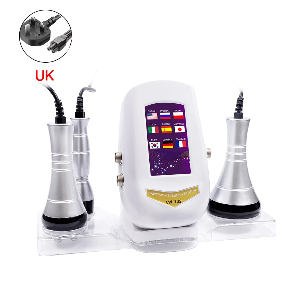 BEEMY  Ultrasonic Cavitation RF Body Slimming Machine Facial Massager Skin Tightening And Lifting Beauty Device for Skin Care