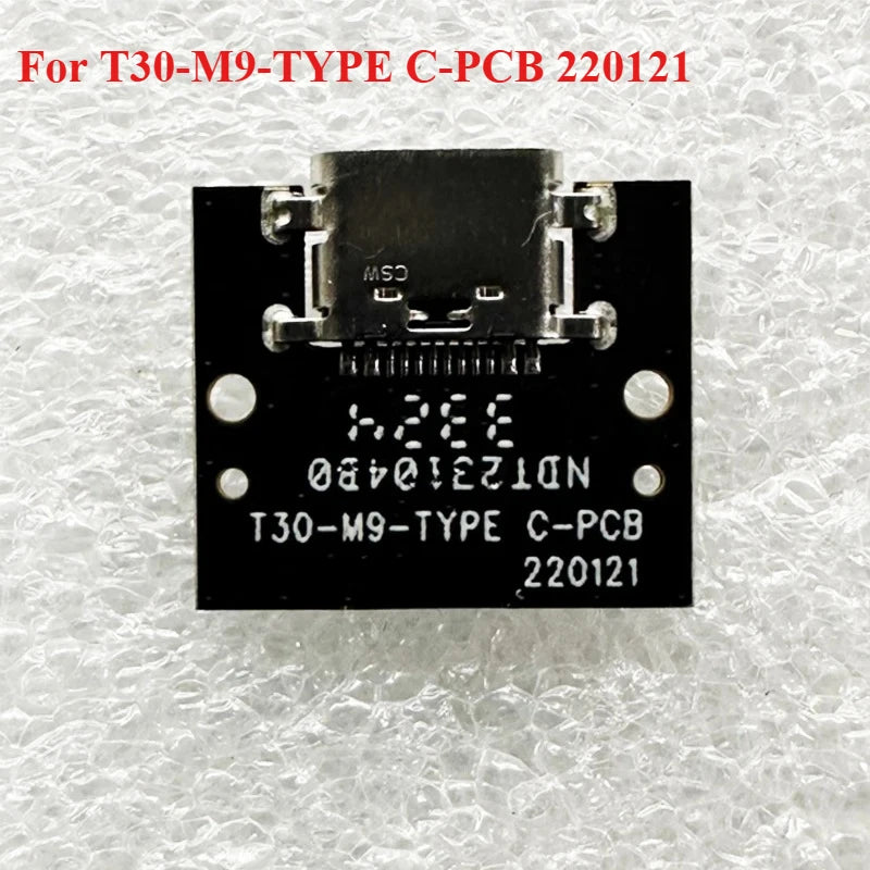 Original USB Board for T30-M9-TYPE C-PCB 220121 Tablet USB Charging Dock Charger Circuits Mobile Phone Accessories Replacement