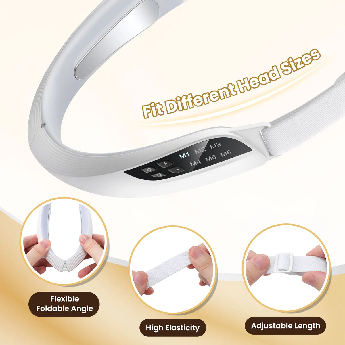 Electric EMS V Face Lifting Beauty Device 6 Modes 8 Levels Micro-current Facial Firming Massager Double Chin Removal Skin Care