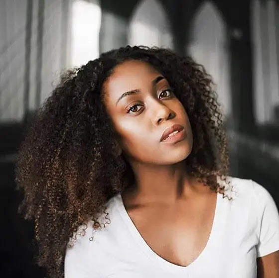 Queen Weave Beauty Kinky Curly 3 Bundles Deal Brazilian 100% Human Hair Extension Natural Black 12-24" Free Shipping