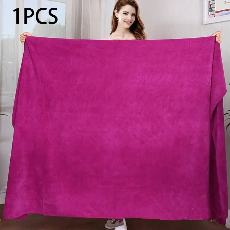 Beauty Salon Bath Towel Massage Home and Soft Double-Sided Thickened Non-Linting Quick-Drying Soft Sports Sweat-Absorbent Towel