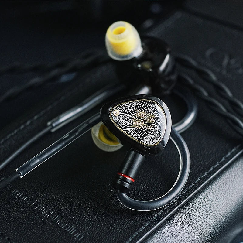 TANGZU WANER2 WANER 2nd Gen HIFI In-Ear Monitor Earphone Dynamic Driver High-Resolution 0.78mm Detachable Wired Cable Earbuds