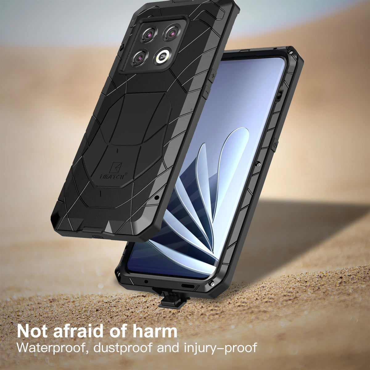 Case For Oneplus 11 10 9 8 7 7T Pro Heavy Duty Protection Doom Armor Metal Aluminum Shockproof Protector Cover Phone Accessories