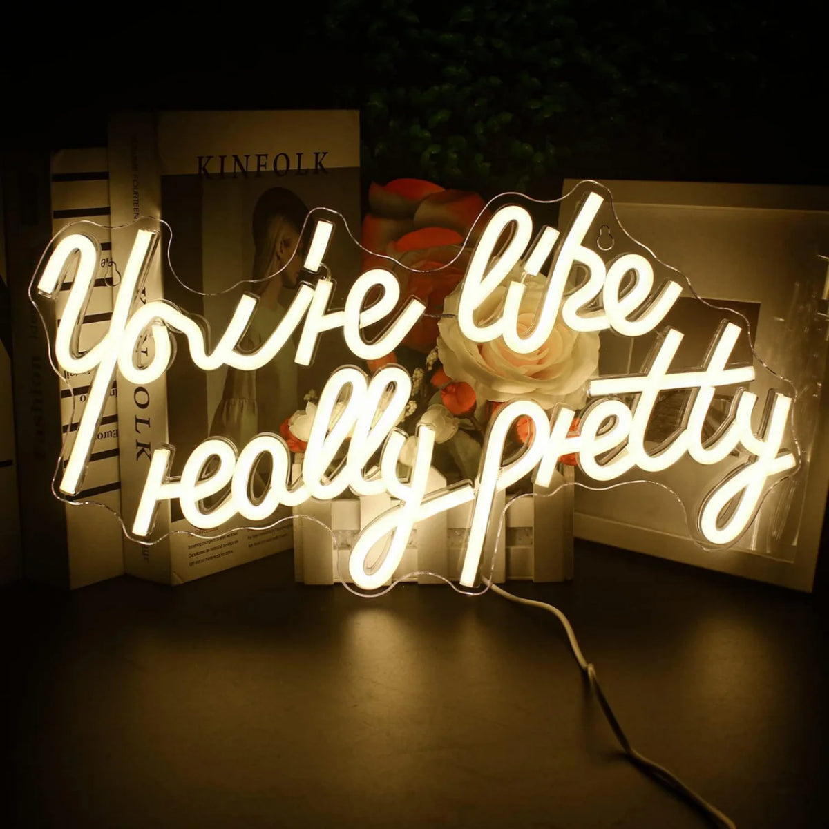 Time To Be Beautiful Neon Sign Dimmable LED Neon Light for Beauty Salon Nail Shop Makeup Vanity Bar Skincare Room Wall Art Decor