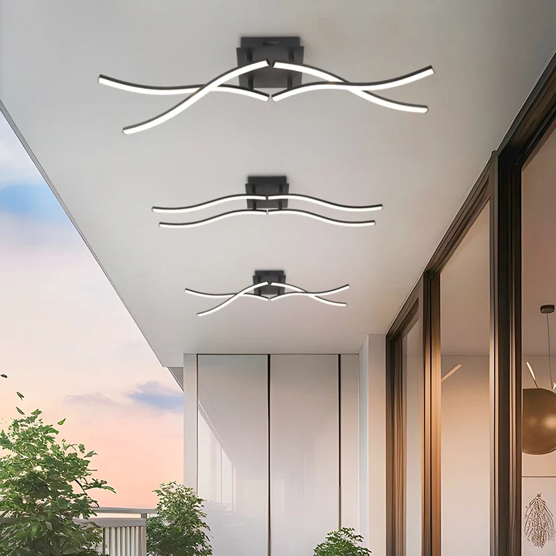 Modern Led Ceiling Lights 3-Color Variable Light Bedroom Ceiling Lamp Home Décor Lighting Ceiling Chandelier Indoor Lighting