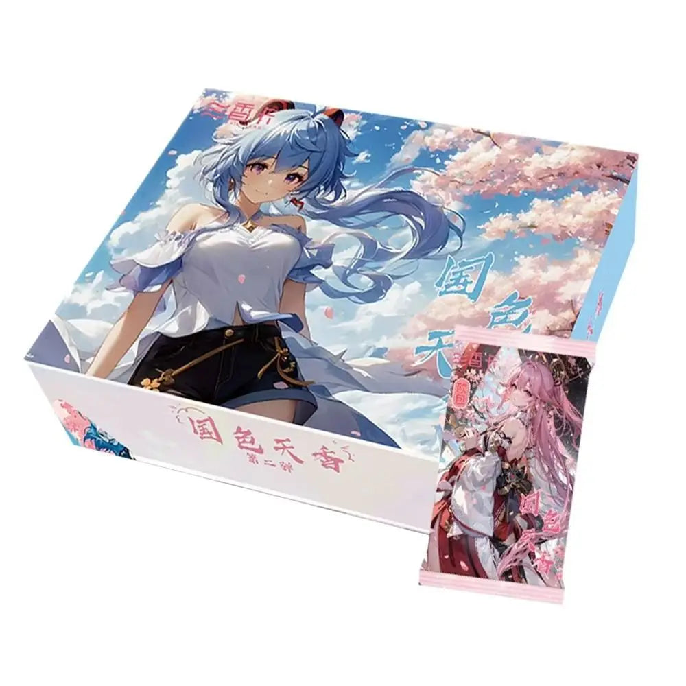 Dream Party Fuka Water Beauty Cool and Exquisite Animation Character Commemorative Pure Desire Style Collection Boys Girls Card