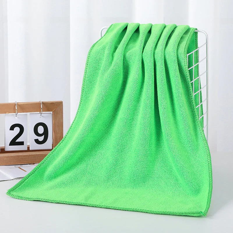 super large Microfiber bath towel,soft, high absorption and quick-drying, sports, Beauty salons and hotels multi-functional use.
