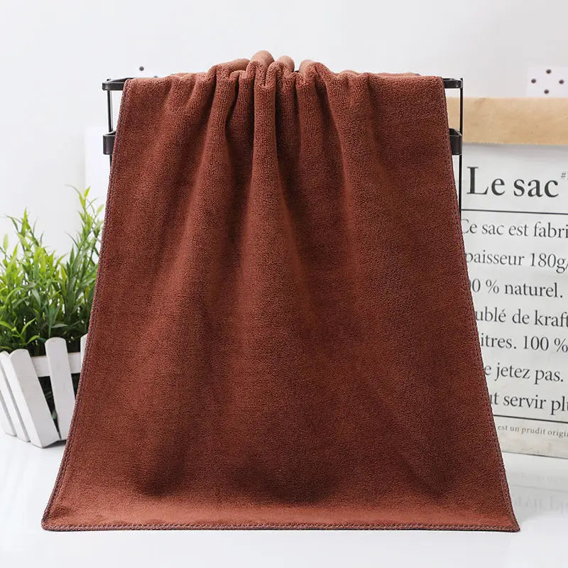 super large Microfiber bath towel,soft, high absorption and quick-drying, sports, Beauty salons and hotels multi-functional use.
