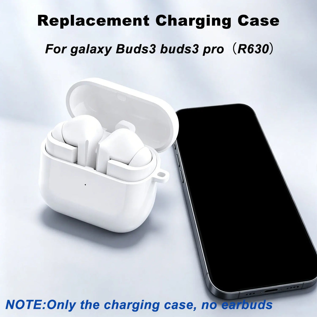 For Galaxy Buds3 Pro(R630) Wireless BT Replacement Charging Case Earbuds Type-C Charger Box Easy Pairing Portable Charging Dock