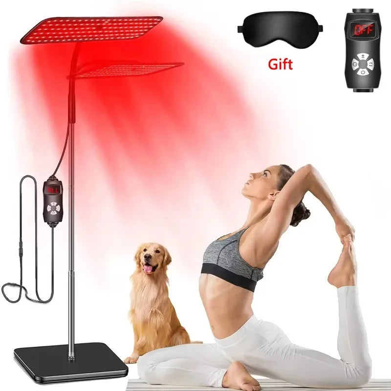 126Pcs LED Red Light Healthcare Lamp For Full Body Face Near Infrared Light Sauna For Joint Muscle Relieve Beauty Health Gadget