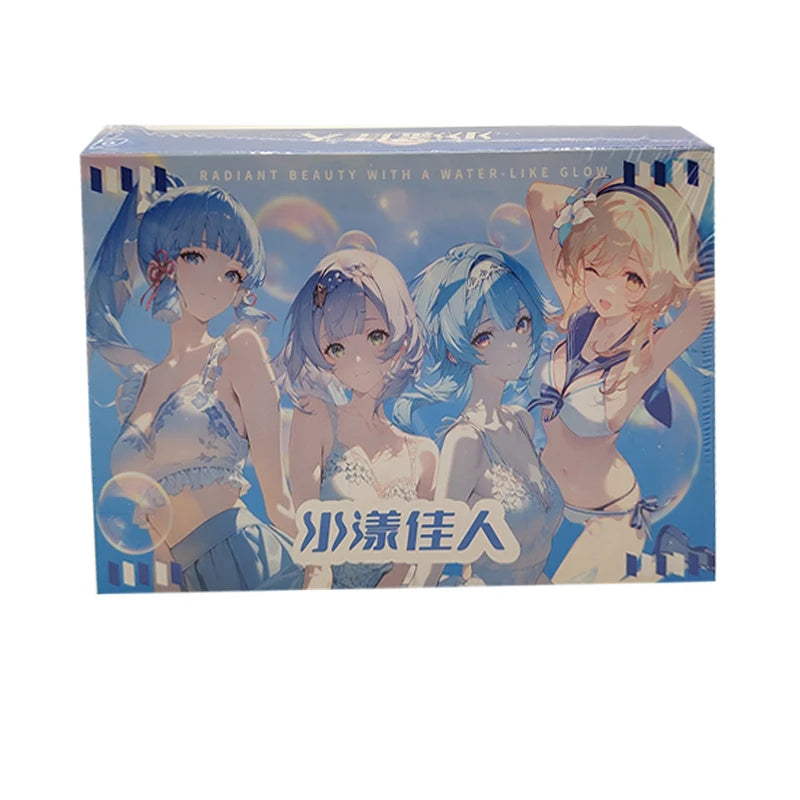 Dream Party Fuka Water Beauty Cool and Exquisite Animation Character Commemorative Pure Desire Style Collection Boys Girls Card