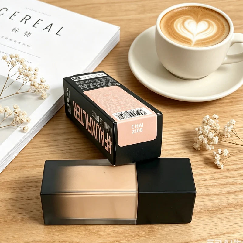 Brand Hu Lip Gloss Hydration Lip Blam Waterproof Lip Liner Easy To Apply Liquid Blush Free Loose Oil Control Powder Beauty Set