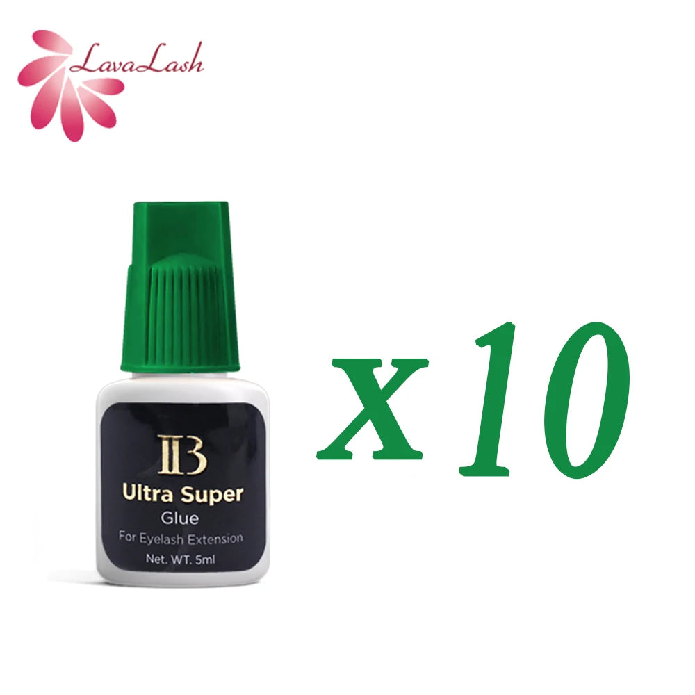 I-Beauty IB Ultra Super Glue for Eyelash Extensions 5ml IB Glue Green Cap False Lash Adhesive Makeup Tools Wholesale Shop