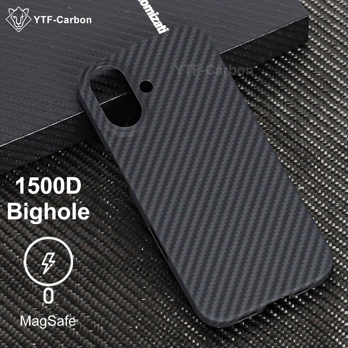 YTF-Carbon Magnetic Case For iPhone 17 17Pro Aramid Carbon Fiber Cover For Magsafe 17ProMax 17Air Cover Mobile Phone Accessories
