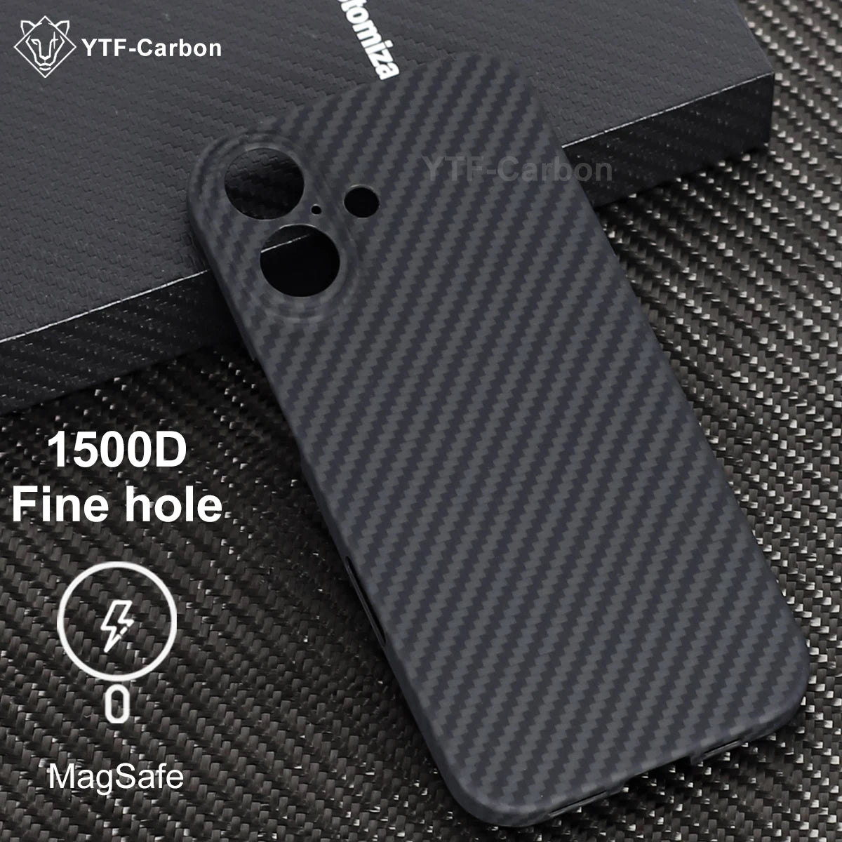 YTF-Carbon Magnetic Case For iPhone 17 17Pro Aramid Carbon Fiber Cover For Magsafe 17ProMax 17Air Cover Mobile Phone Accessories