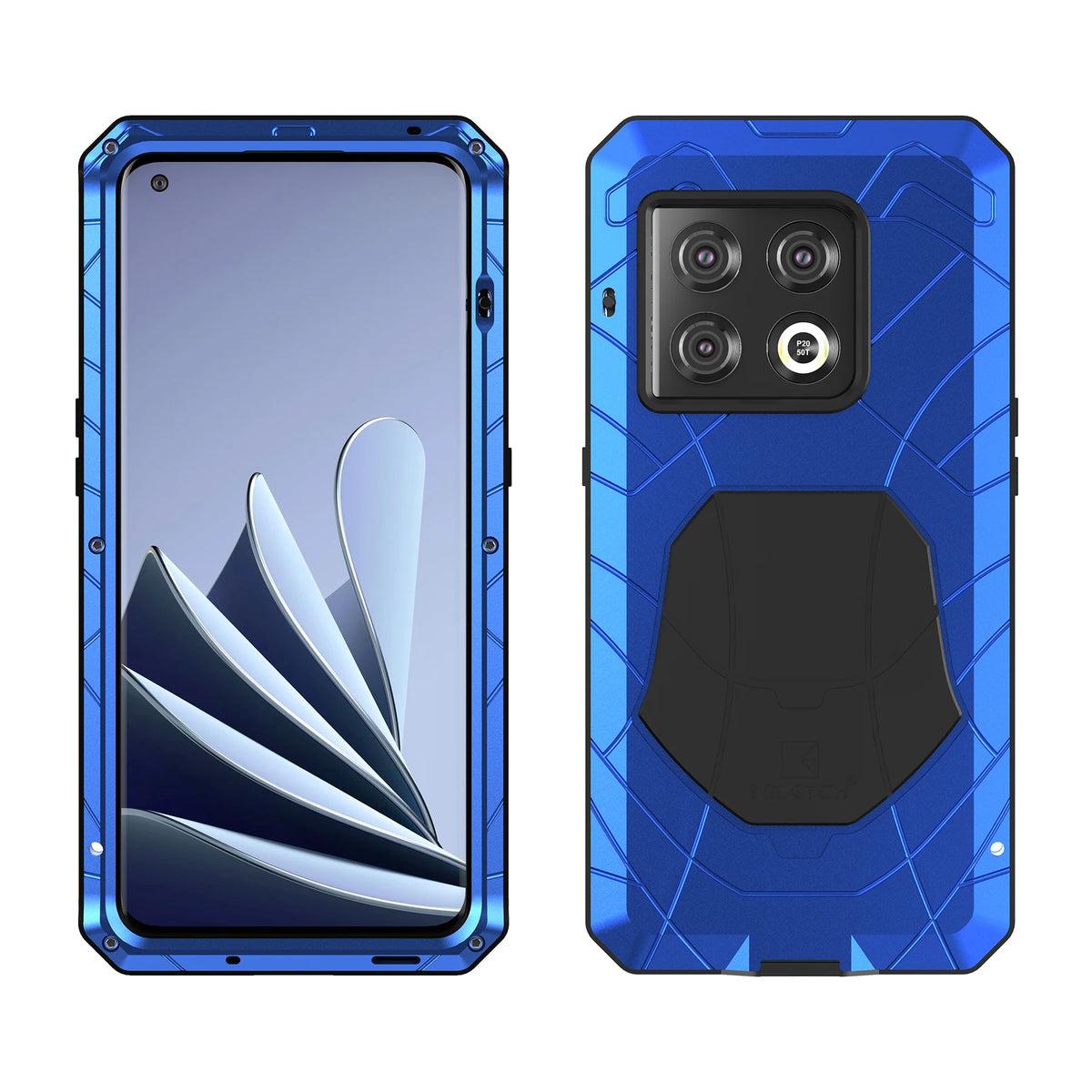 Case For Oneplus 11 10 9 8 7 7T Pro Heavy Duty Protection Doom Armor Metal Aluminum Shockproof Protector Cover Phone Accessories