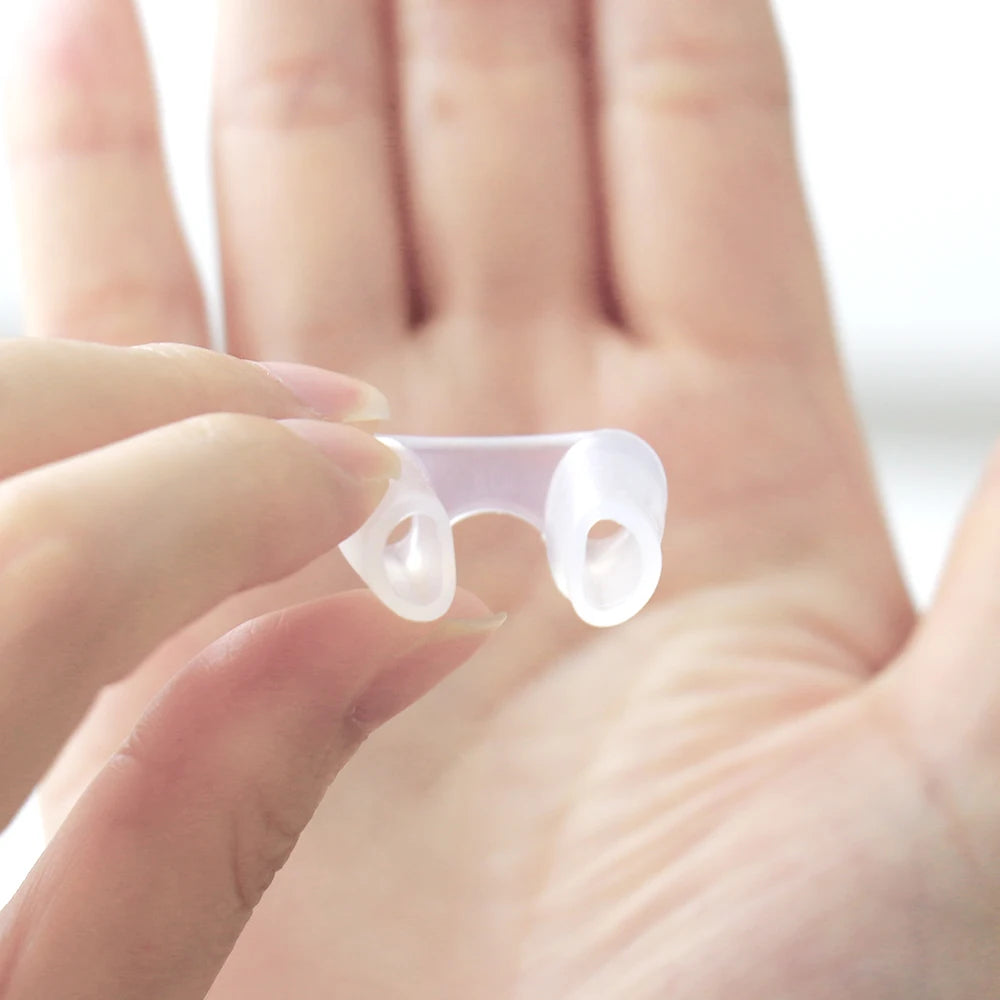 1pc Silicone Nostril Support Rhinoplasty Postoperative Nose Shaping Beauty Noseclip Nose Correction Fixator Adjust