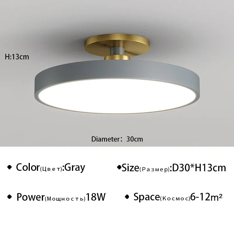 Makaron Modern LED Ceiling Lamp Chandelier For Living Dining Room Bedroom Aisle Loft Home Decor Indoor Lighting Fixture Lustre