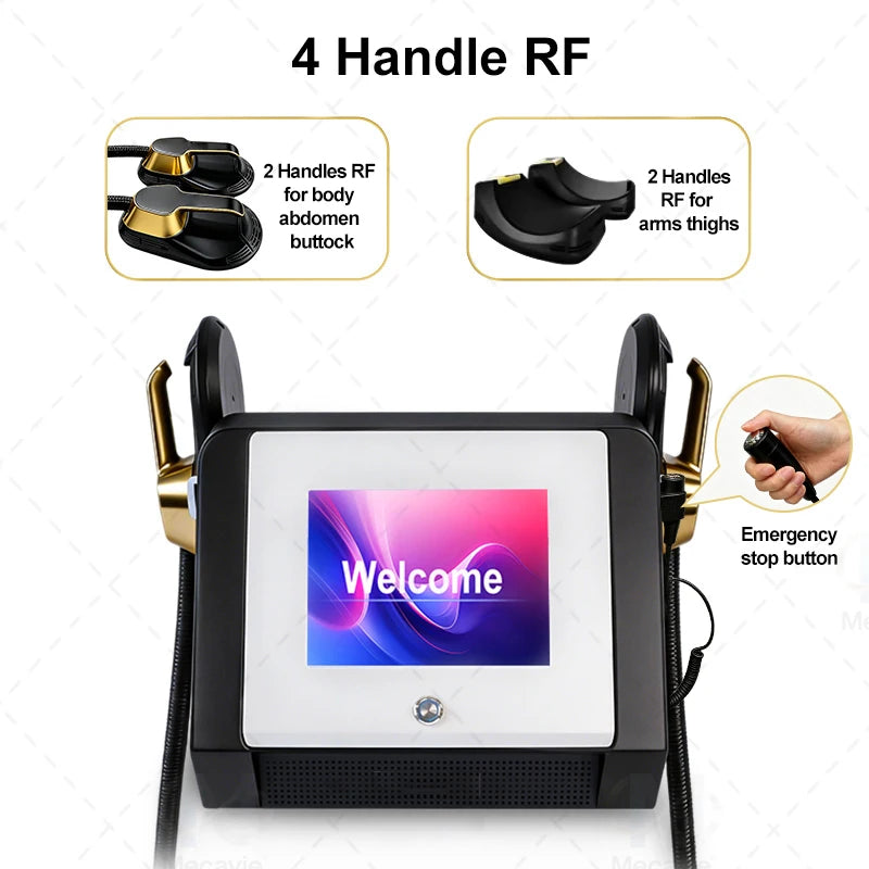 ‌Eletric Muscle Stimulator EMS 15T 6500W 200HZ Portable Body Shaper Professional Body Sculpting Fat Reduction‌ Home Beauty Tools
