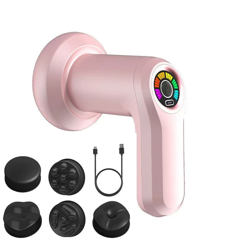2026 Electric Body Massager Neck Back Shoulder Body Sculpting Machine Cordless Handheld Cellulite Massage Device Beauty Tool
