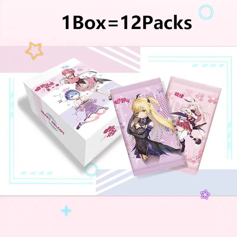 Dream Party Fuka Water Beauty Cool and Exquisite Animation Character Commemorative Pure Desire Style Collection Boys Girls Card