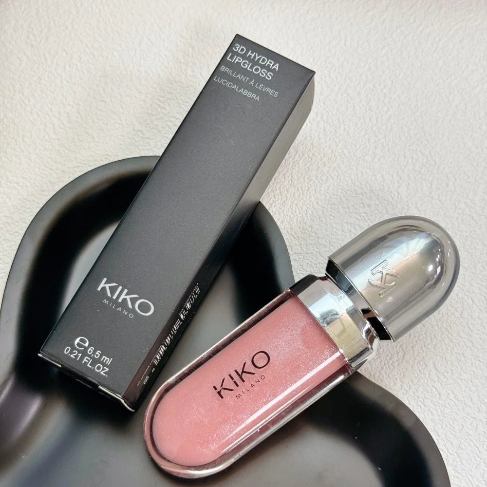 KIKO Milano Long Lasting Oil Control Weightless Wet Dry Powder 3D Hydra Glossy Shine Lip Gloss KIKO Eyeshadow Beauty Makeup Gift