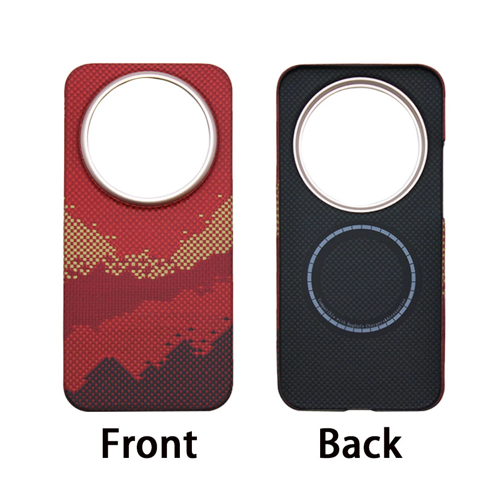 Aramid Carbon Fiber Case for Xiaomi 17 Ultra Cases Ultra-thin Shock-proof Aramid Fiber Cover Protective Shell Phone Accessories